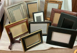 Assorted Decorative plastic and leather Picture Frames - thumbnail 1 of 4