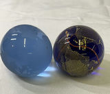 Assorted Round Decorative Ceramic, Glass, and Metal Home Decor Items - thumbnail 10 of 11