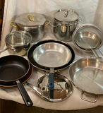 Assorted Stainless Steel Cookware Set - thumbnail 1 of 25