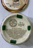 Assorted Round Decorative Ceramic, Glass, and Metal Home Decor Items - thumbnail 4 of 11