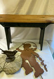 Garden Bench And Art - thumbnail 1 of 6