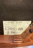 Set Of Four Wood Dining Chairs - thumbnail 7 of 8