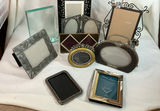 Assorted Decorative Metal or Glass Picture Frames - thumbnail 1 of 6