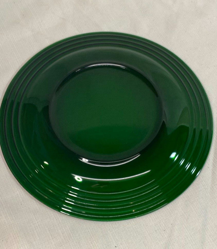 Assorted Depression pink and Green Glass Plates - image 5 of 6