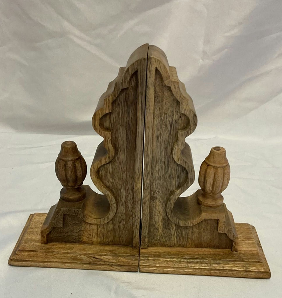 Wooden Bowls and Corbel Bookends - image 6 of 7