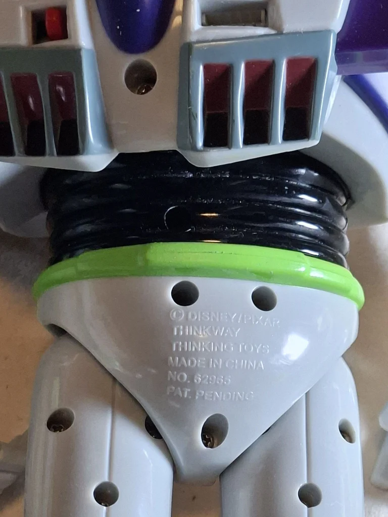 Three Vintage Disney Buzz Lightyear Action Figures - image 6 of 8