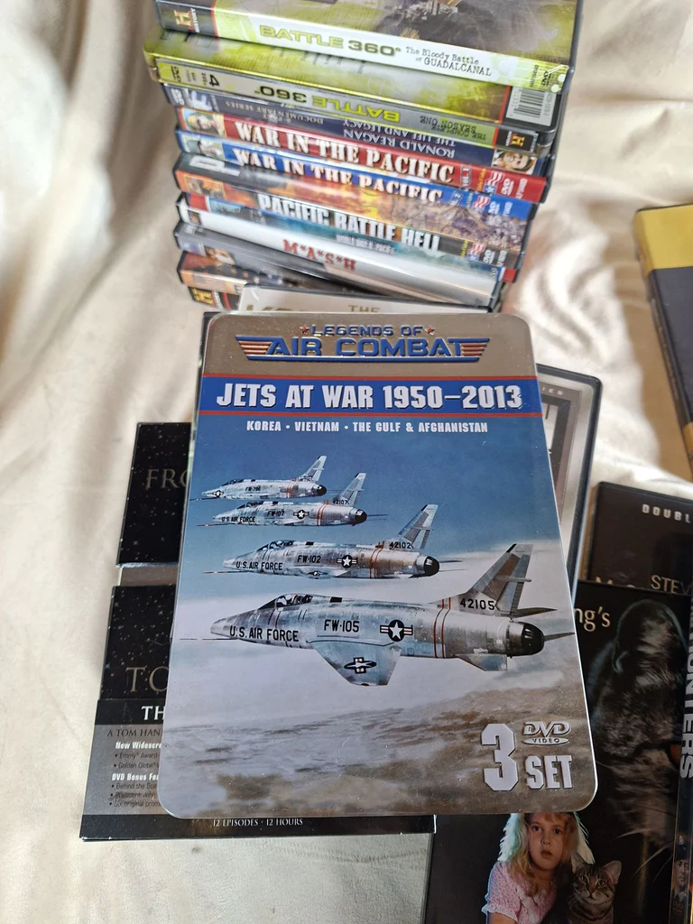 Collection Of 20 DVDS Mixed, Many War Ones! - image 4 of 4