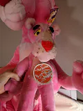Vintage Dakin 1996 Pink Panther Plush Toys, 44" And 2 Smaller 1980s Plush Pink Panthers - thumbnail 8 of 8