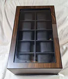 DECOREBAY Luxury Wooden Watch Display/Storage Box, IN Original Box Like New - thumbnail 3 of 7