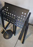 Music Stand, Microphone Stand, and Pair of Support Stands - thumbnail 2 of 5