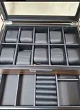 DECOREBAY Luxury Wooden Watch Display/Storage Box, IN Original Box Like New - thumbnail 5 of 7