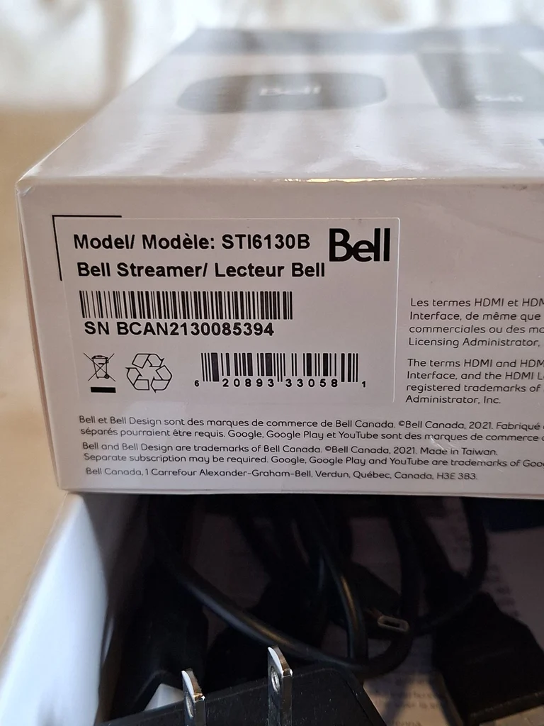Bell Streamer ST16130B Streaming Device with Remote - image 4 of 4