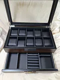 DECOREBAY Luxury Wooden Watch Display/Storage Box, IN Original Box Like New - thumbnail 6 of 7