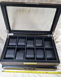 DECOREBAY Luxury Wooden Watch Display/Storage Box, IN Original Box Like New - thumbnail 4 of 7