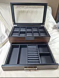 DECOREBAY Luxury Wooden Watch Display/Storage Box, IN Original Box Like New - thumbnail 1 of 7