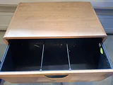 Two-Drawer Wood File Cabinet - thumbnail 2 of 5