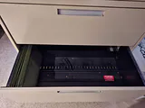 Massive Steel Filing Cabinet, 4 Large Drawers, 36" Wide - thumbnail 3 of 4