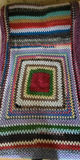 Vintage Hand Made "Granny" Blanket (#2) - thumbnail 2 of 3