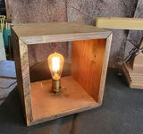 Lot of 4 Lamps w/1 Edison Style Bulb - thumbnail 2 of 8