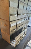 Vintage Lot of 4 Stackable Drug Store Cabinets/Boxes - thumbnail 4 of 5