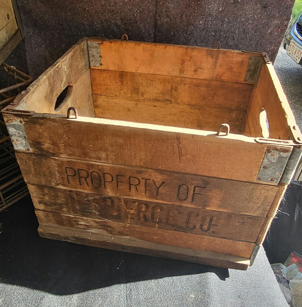 Lot of 4 Antique Milk Crates - image 4 of 11