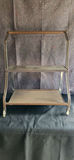 Vintage Mid-Century Two Tiered Rolling Bar Cart - thumbnail 2 of 2