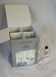 Cannes Cristal D'Arque Wine Glasses ☆New - thumbnail 1 of 4