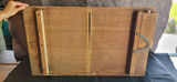 Vintage Chess/Checkers Table Top w/ Pivot Drawer - thumbnail 4 of 4