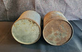 Lot of 2 Antique Metal Dairy Cans - thumbnail 5 of 5