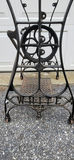 Antique White "Tall" Cast Iron Sewing Base (#4) - thumbnail 2 of 4