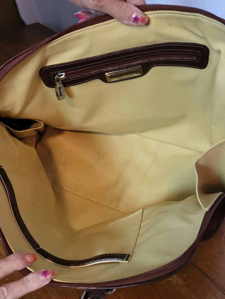 Lot of 2 Leather Purses • Etienne Aigner & Valentina - image 11 of 11