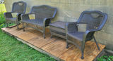Full Set of Exterior Wicker Patio Furniture - thumbnail 7 of 12