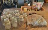 Vintage Lot Glass Mason Lids & Jars + More - thumbnail 5 of 5