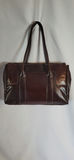 Vintage Anne Klein Brown Leather Tote Bag - thumbnail 2 of 6