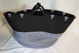 New Extra Large Cotton Rope Blanket Basket - thumbnail 2 of 4