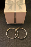 Sterling .925 Hoop Earrings - thumbnail 3 of 5