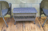 Full Set of Exterior Wicker Patio Furniture - thumbnail 11 of 12