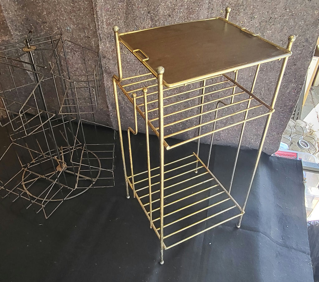 Vintage Shelving Stands Lot or 2 - image 3 of 3