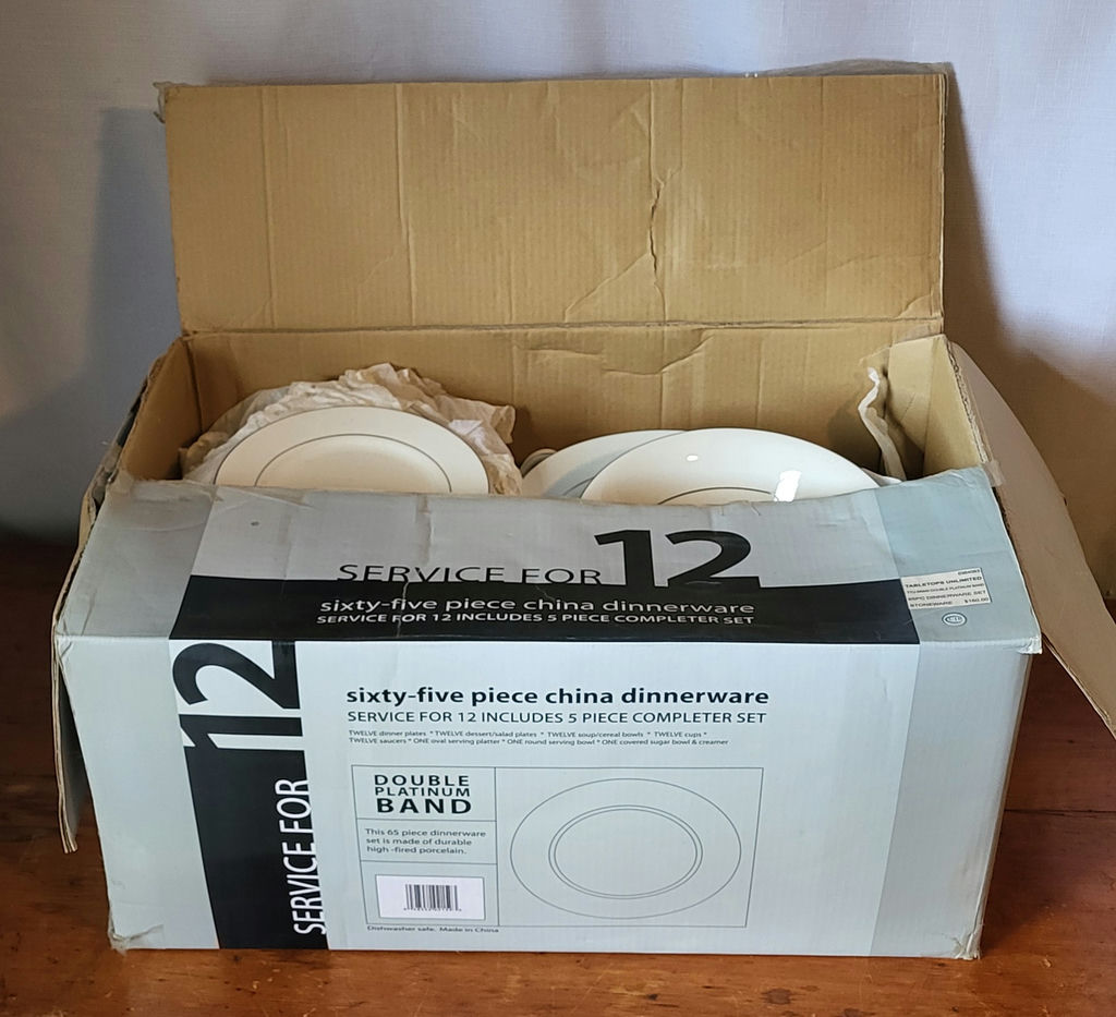 Full Dish Set • 65 Pieces • New In Box - image 1 of 4