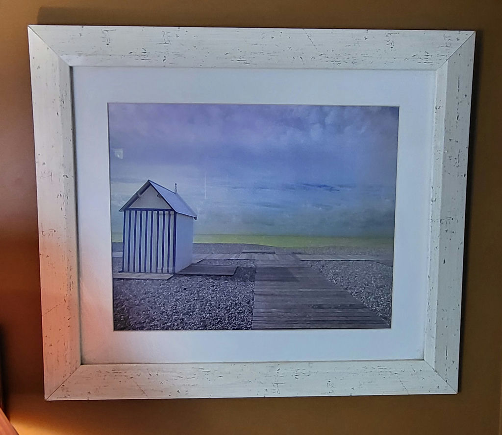 Framed Ocean Photograph From The Caribbean - image 1 of 3