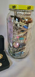 Mystery Jewlery Jar Large & Box w/ Earrings (#2) - thumbnail 2 of 2
