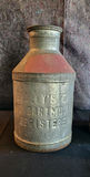 Lot of 2 Antique Metal Dairy Cans - thumbnail 2 of 5