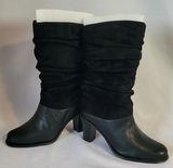 New Suede High Healed Boots & New Leather Wallet (#3) - thumbnail 2 of 8