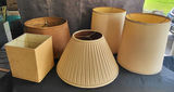 Lot of 5 Lampshades (1 Stiffel) - thumbnail 1 of 5
