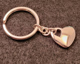 Tiffany Silver .925 Keychain w/ Heart Charm - thumbnail 3 of 4