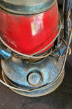 2 Vintage Blue w/Red Glass Lanterns - thumbnail 5 of 6