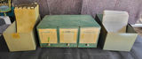 Vintage Lot of 3 Drug Store Metal Boxes & Files - thumbnail 1 of 7