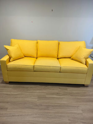 Yellow sleep sofa - Image 1 of 2