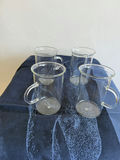 Set of four glass mugs with packaging label - thumbnail 2 of 2