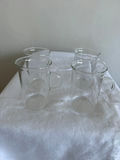 Set of four glass mugs with packaging label - thumbnail 1 of 2